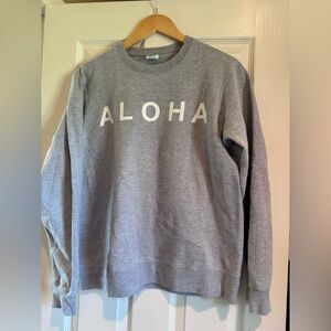 ALOHA Sweatshirt Size M